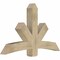Ekena Millwork Alberta Rough Sawn Timber Gable Bracket, Douglas Fir, 60"W x 38"H x 6"D x 6"F, 15/12 Pitch GBW060X38X0606ALB00RDF - alternate 4